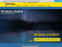 Tablet Screenshot of drainmastersak.com
